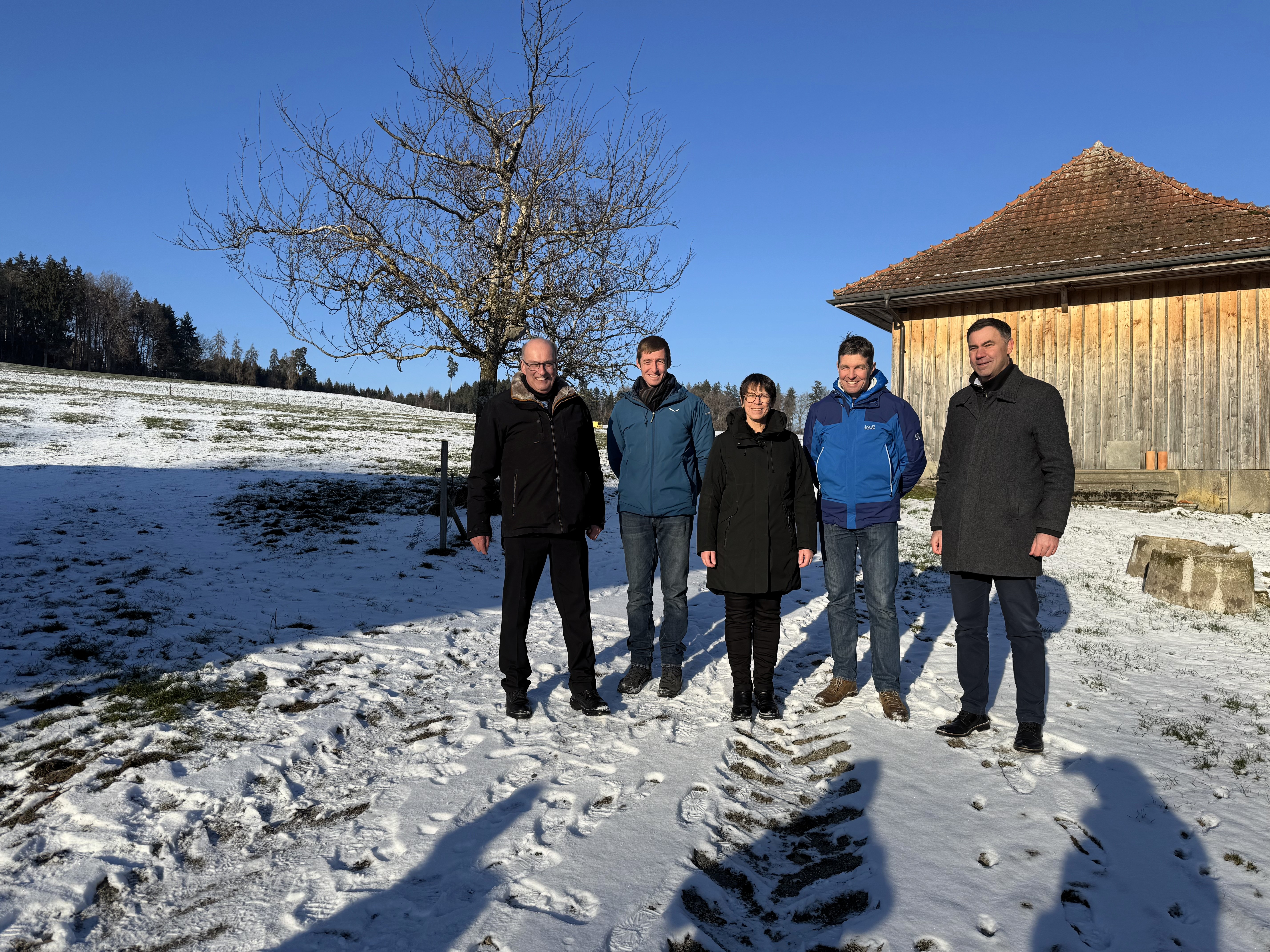 2026 Agrarpolitik Schweizer Bauernverband Jahresmedienkonferenz Markus Ritter Daniel Etter Anne Challandes Christoph Etter Martin Rufer Rho
