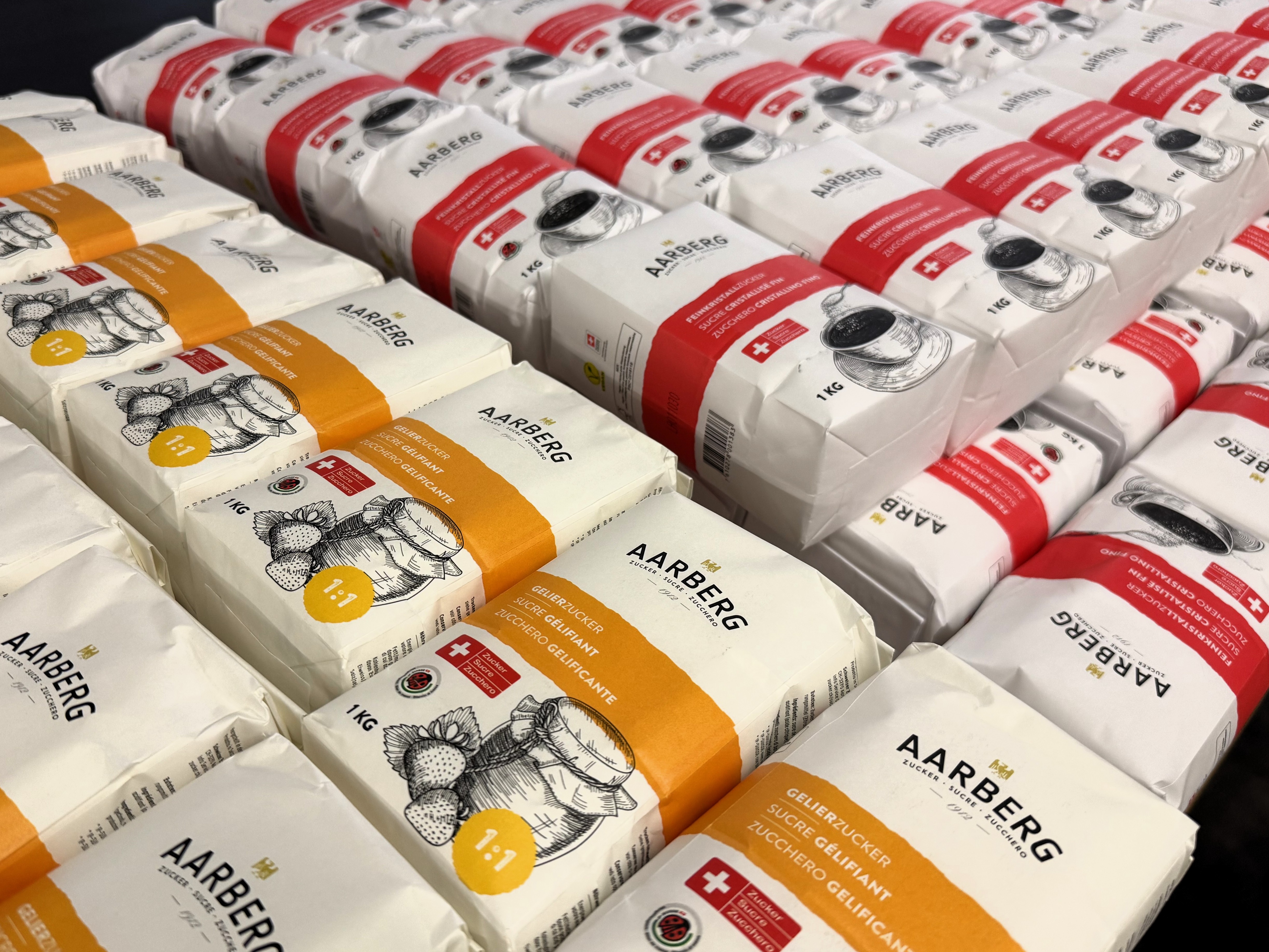 2025 Zucker Zuckerproduktion Schweizer Zucker AG Zuckerfabrik Aarberg Zuckersorten Rho